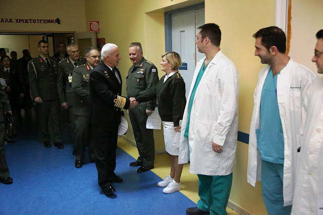 Επίσκεψη Αρχηγού ΓΕΕΘΑ σε Στρατιωτικά Νοσοκομεία - Φωτογραφία 3