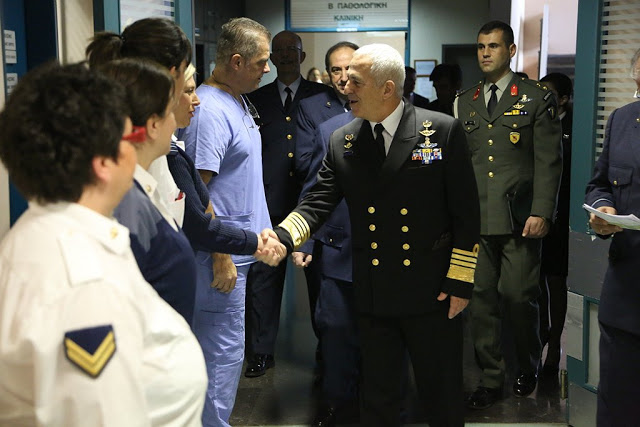 Επίσκεψη Αρχηγού ΓΕΕΘΑ σε Στρατιωτικά Νοσοκομεία - Φωτογραφία 6