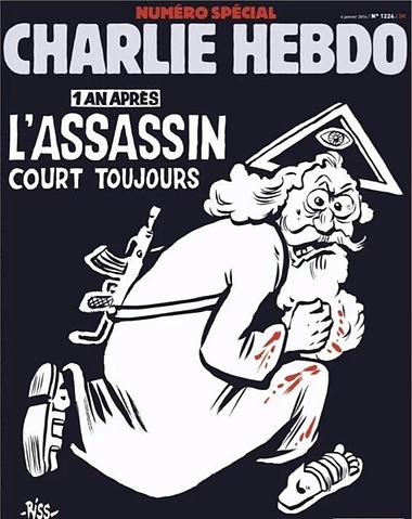 Το προκλητικό πρωτοσέλιδο του Charlie Hebdo ένα χρόνο μετά το μακελειό - Φωτογραφία 2