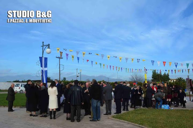 Σε συντριβάνι ο Αγιασμός των υδάτων στο Κουρτάκι Αργους [photos] - Φωτογραφία 2