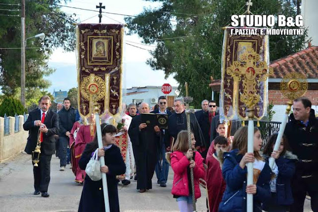 Σε συντριβάνι ο Αγιασμός των υδάτων στο Κουρτάκι Αργους [photos] - Φωτογραφία 7