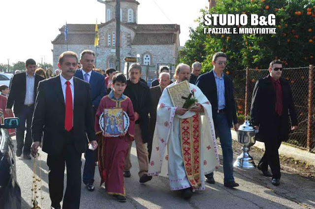 Σε συντριβάνι ο Αγιασμός των υδάτων στο Κουρτάκι Αργους [photos] - Φωτογραφία 9