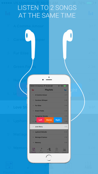 Dual Music Player Plus :AppStore free today....απολαύστε ταυτόχρονα δυο διαφορετικά τραγούδια - Φωτογραφία 2