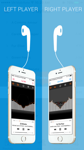 Dual Music Player Plus :AppStore free today....απολαύστε ταυτόχρονα δυο διαφορετικά τραγούδια - Φωτογραφία 3