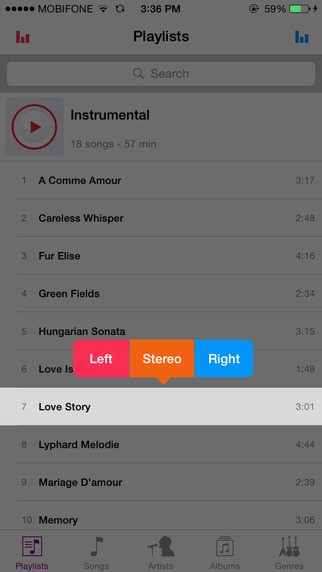 Dual Music Player Plus :AppStore free today....απολαύστε ταυτόχρονα δυο διαφορετικά τραγούδια - Φωτογραφία 4