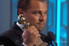 Και ναι, πάει για τα Όσκαρ τώρα! Δείτε τη συγκινητική στιγμή που ο Leonardo Di Caprio παίρνει τη Χρυσή Σφαίρα... [photos]