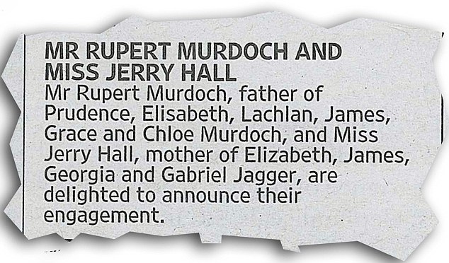 Αρραβωνιάστηκε ο 84χρονος Rupert Murdoch την αγαπημένη του Jerry Hall! [photos] - Φωτογραφία 2