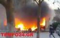ΠΡΙΝ ΛΙΓΟ: Μεγάλη φωτιά στον καταυλισμό στης Κάτω Αχαΐας-Συναγερμός στην Πυροσβεστική - Φωτογραφία 3