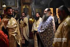 Ιερά αγρυπνία για τον Άγιο Ιωάννη τον Καλυβίτη στο Ναύπλιο