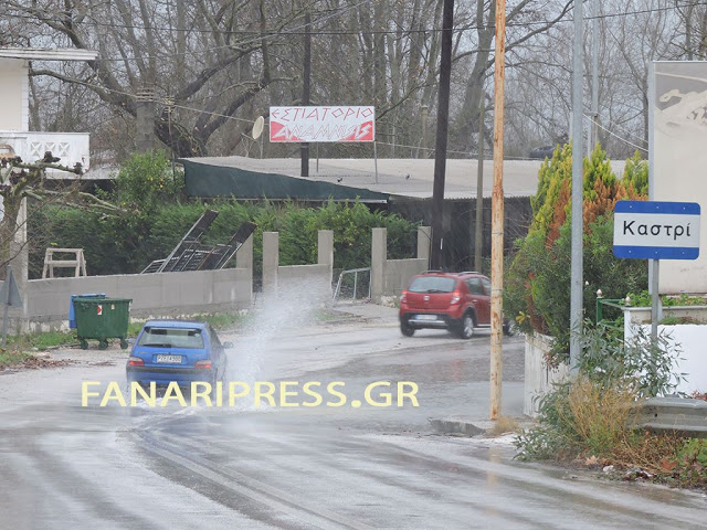 Έντονες βροχές στα όρια στην περιοχή του Φαναρίου Πρεβέζης - Φωτογραφία 3
