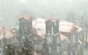 Πυκνή χιονόπτωση και πολικό ψύχος στα ορεινά της Αχαϊας - Που χρειάζονται αντιολισθητικές αλυσίδες - Φωτογραφία 1
