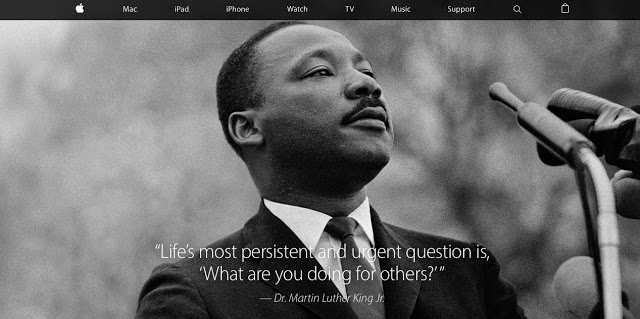 Η Apple τιμά την μνήμη του Μάρτιν Λούθερ Κινγκ - Φωτογραφία 1