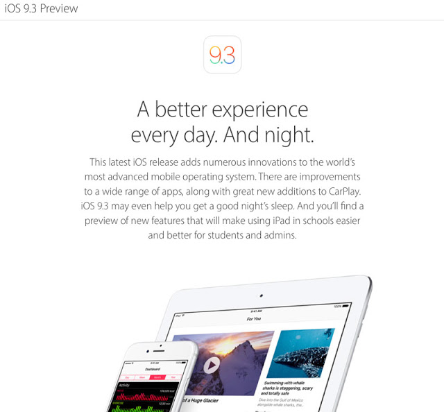 Το ios 9.3 μπορεί να είναι το τελευταίο λειτουργικό που ανακοινώνει δημόσια η Apple - Φωτογραφία 2