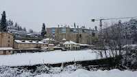 7795 - Σημερινές φωτογραφίες από το χιονισμένο Χιλιανδάρι - Φωτογραφία 1
