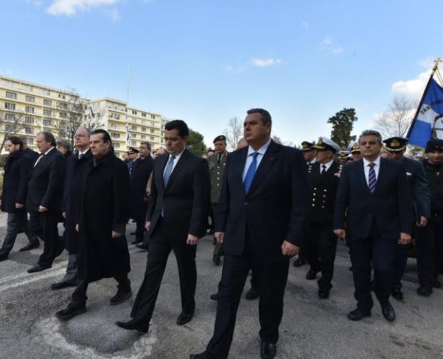 Παρουσία πολιτικής και στρατιωτικής ηγεσίας του ΥΠΕΘΑ στην τελετή παραλαβής λειψάνων αγνοούμενων του Κυπριακού αγώνα - Φωτογραφία 10