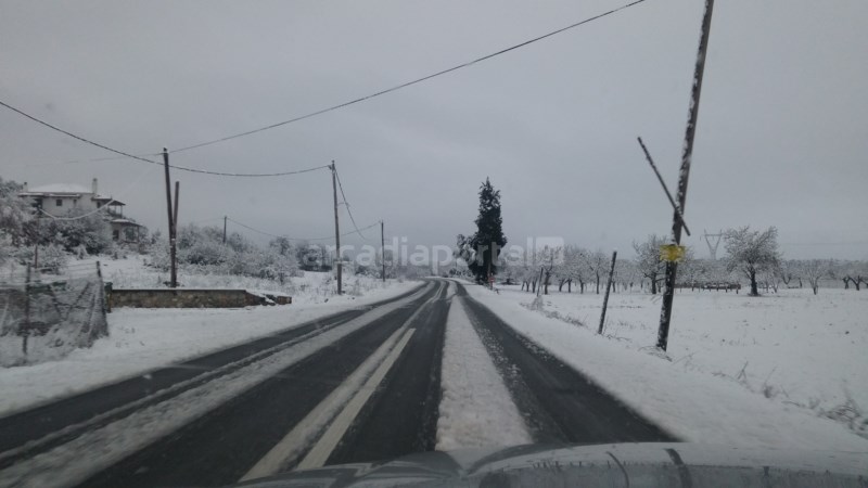 Εικόνες από την χιονισμένη Aρκαδία - Φωτογραφία 20