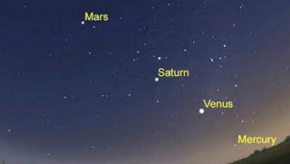 Πέντε φωτεινοί πλανήτες ευθυγραμμίζονται -Ενα σπάνιο φαινόμενο ορατό με γυμνό μάτι [photos] - Φωτογραφία 1
