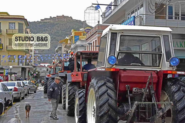 Οι κινητοποιήσεις των αγροτών στην Αργολίδα - Φωτογραφία 2