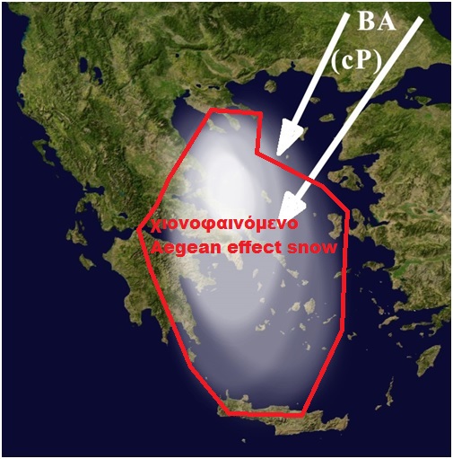 Ετοιμαστείτε! Έρχεται το χιονοφαινόμενο Aegean Effect Snow - Φωτογραφία 2