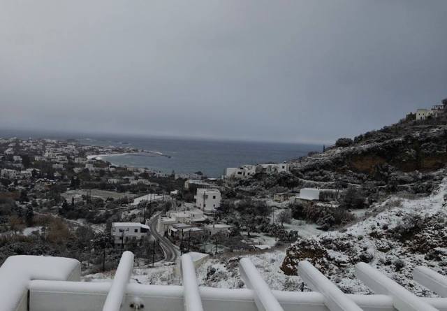 Χιονισμένα Τοπία του Αιγαίου [photos] - Φωτογραφία 7