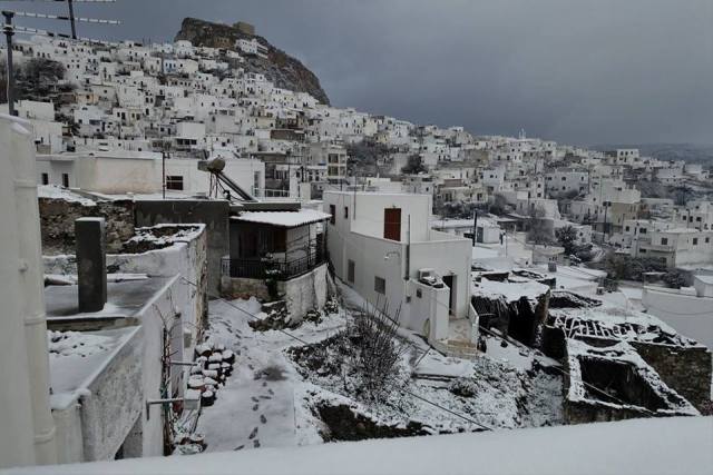 Χιονισμένα Τοπία του Αιγαίου [photos] - Φωτογραφία 8