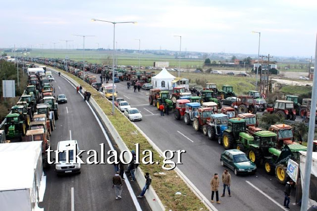 Πάνω από 2.000 τρακτέρ στο μπλόκο των Αγροτών στη Νίκαια Λάρισας - Ποια τα αιτήματα [photo+video] - Φωτογραφία 10