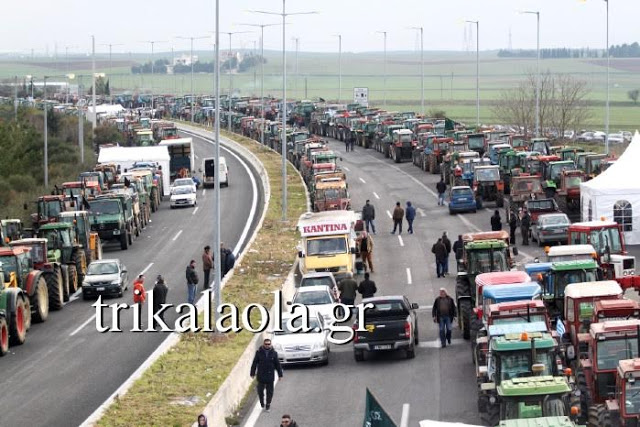 Πάνω από 2.000 τρακτέρ στο μπλόκο των Αγροτών στη Νίκαια Λάρισας - Ποια τα αιτήματα [photo+video] - Φωτογραφία 3