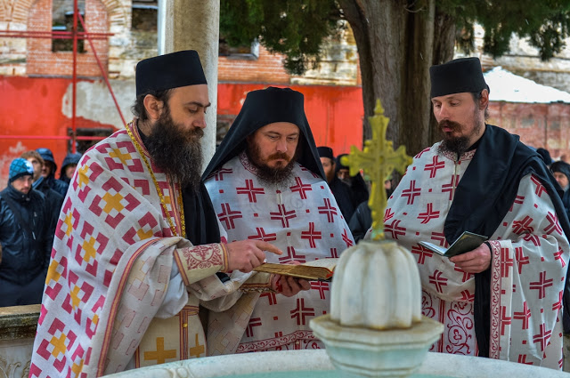 7826 - Θεοφάνεια 2016 στην Ιερά Μονή Χιλιανδαρίου (φωτογραφίες) - Φωτογραφία 6