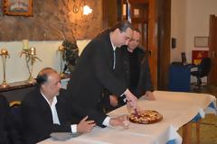 Ψηλά ο πράσινος μπερές! Στη ΛΑΦ Νάουσας έκοψε την βασιλόπιτα της η Λέσχη Καταδρομέων Ημαθίας.Φωτό και video