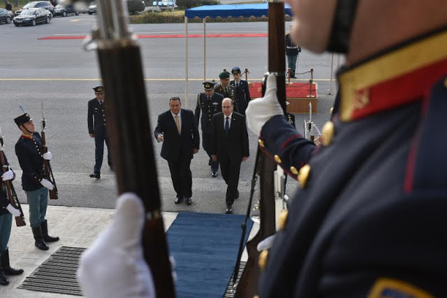 Δηλώσεις ΥΕΘΑ Πάνου Καμμένου μετά την συνάντησή του με τον Υπουργό Άμυνας του Ισραήλ Μοσέ Γιαλόν στο ΥΠΕΘΑ - Φωτογραφία 4