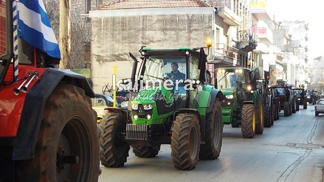 Αγρότες: Πορεία με τρακτέρ στο κέντρο της Τρίπολης! - Φωτογραφία 4