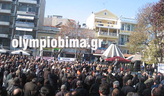 Παράλυσε η πόλη από τις κινητοποιήσεις των Αγροτών - Φωτογραφία 4