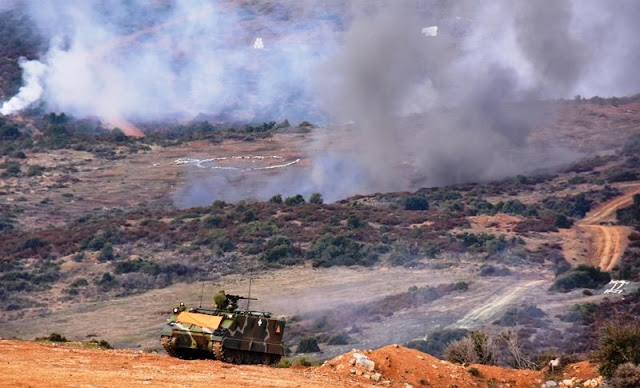 ΤΑΜΣ Συγκροτήματος ΙΜΑ Υπέρβασης – Αντεπίθεσης με πραγματικά πυρά από την 31 Μηχανοκίνητη Ταξιαρχία - Φωτογραφία 6