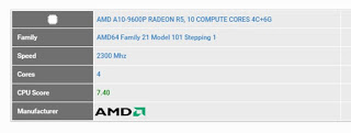 AMD A10-9600P: Νέος Bristol Ridge mobile APU - Φωτογραφία 1