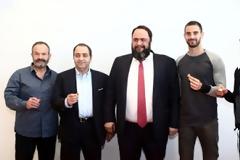Η ΚΟΠΗ ΤΗΣ ΠΡΩΤΟΧΡΟΝΙΑΤΙΚΗΣ ΠΙΤΑΣ, ΟΙ... ΤΥΧΕΡΟΙ ΚΑΙ ΟΙ ΦΟΒΕΡΕΣ ΔΗΛΩΣΕΙΣ ΜΑΡΙΝΑΚΗ! (PHOTOS)