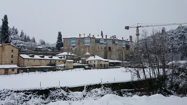 7857 - Χειμώνας 2016 στο Χιλιανδάρι, με τον φακό του Μοναχού Μιλούτιν Χιλιανδαρινού - Φωτογραφία 2