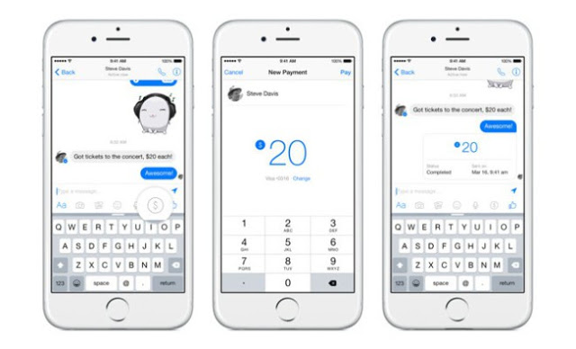 Το Facebook θα ενσωματώσει το ApplePay στο Messenger - Φωτογραφία 1
