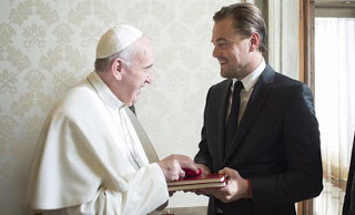 Ντι Κάπριο και Πάπας μαζί κατά της κλιματικής αλλαγής - Φωτογραφία 1