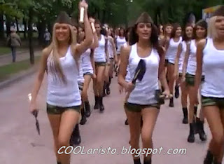 Ρώσικη στρατιωτική εκπαίδευση γυναικών... (video) - Φωτογραφία 1