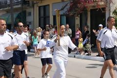 Η Ολυμπιακή Φλόγα στην Βόνιτσα