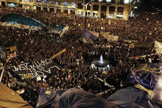 Νέες διαδηλώσεις «Αγανακτισμένων» στην Ισπανία [ΒΙΝΤΕΟ] - Φωτογραφία 1
