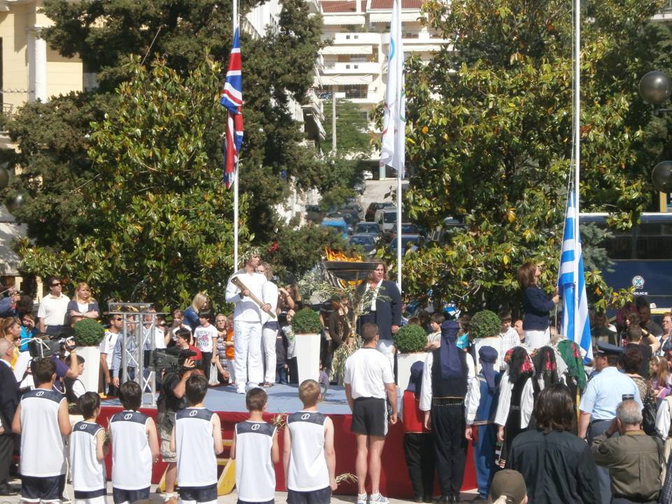 Η Ολυμπιακή Φλόγα στις Σέρρες - Φωτογραφία 2