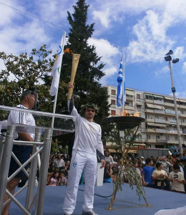 Η Ολυμπιακή Φλόγα στις Σέρρες - Φωτογραφία 4