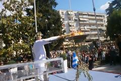 Η Ολυμπιακή Φλόγα στις Σέρρες