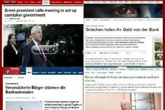 Οι εξελίξεις στην Ελλάδα κυριαρχούν στα ξένα μέσα