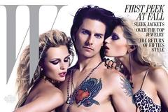 Ο Tom Cruise φωτογραφήθηκε ημίγυμνος με μακιγιάζ...