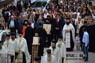 Σήμερα έγινε η υποδοχή του Τίμιου Ξύλου στο Ναύπλιο - Φωτογραφία 2