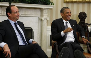 Σε Ελλάδα εντός ευρώ και ενίσχυση της ανάπτυξης συμφωνούν Ολάντ-Ομπάμα - Φωτογραφία 1