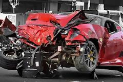 Τα απομεινάρια μιας Ferrari [pics]