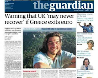 Ο φοιτητής Τσίπρας πρωτοσέλιδο στον Guardian! ... - Φωτογραφία 1